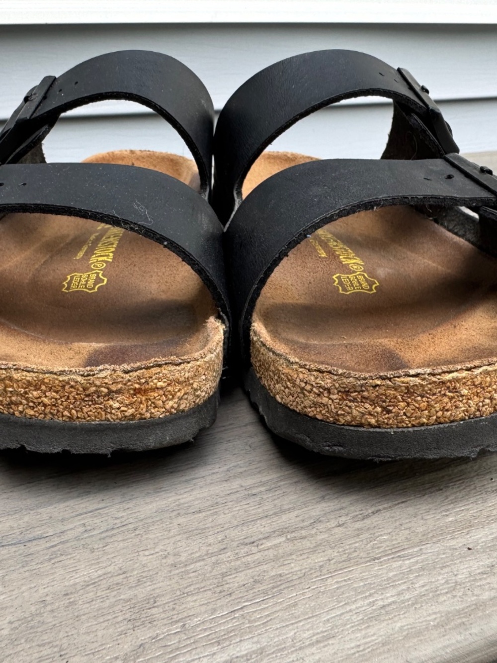 Birkenstock Arizona 42 regular black leather - Picture 6 of 6